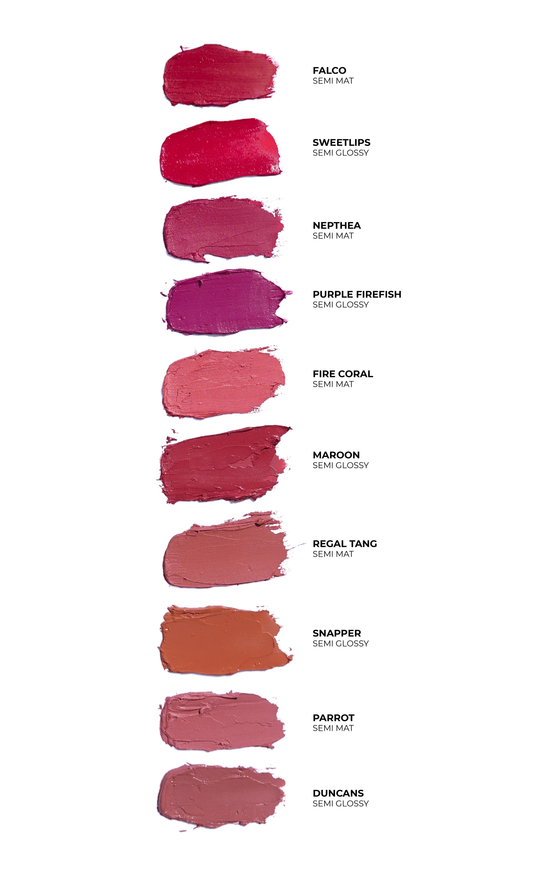 Coral reef vegan lipstick - Sweetlips